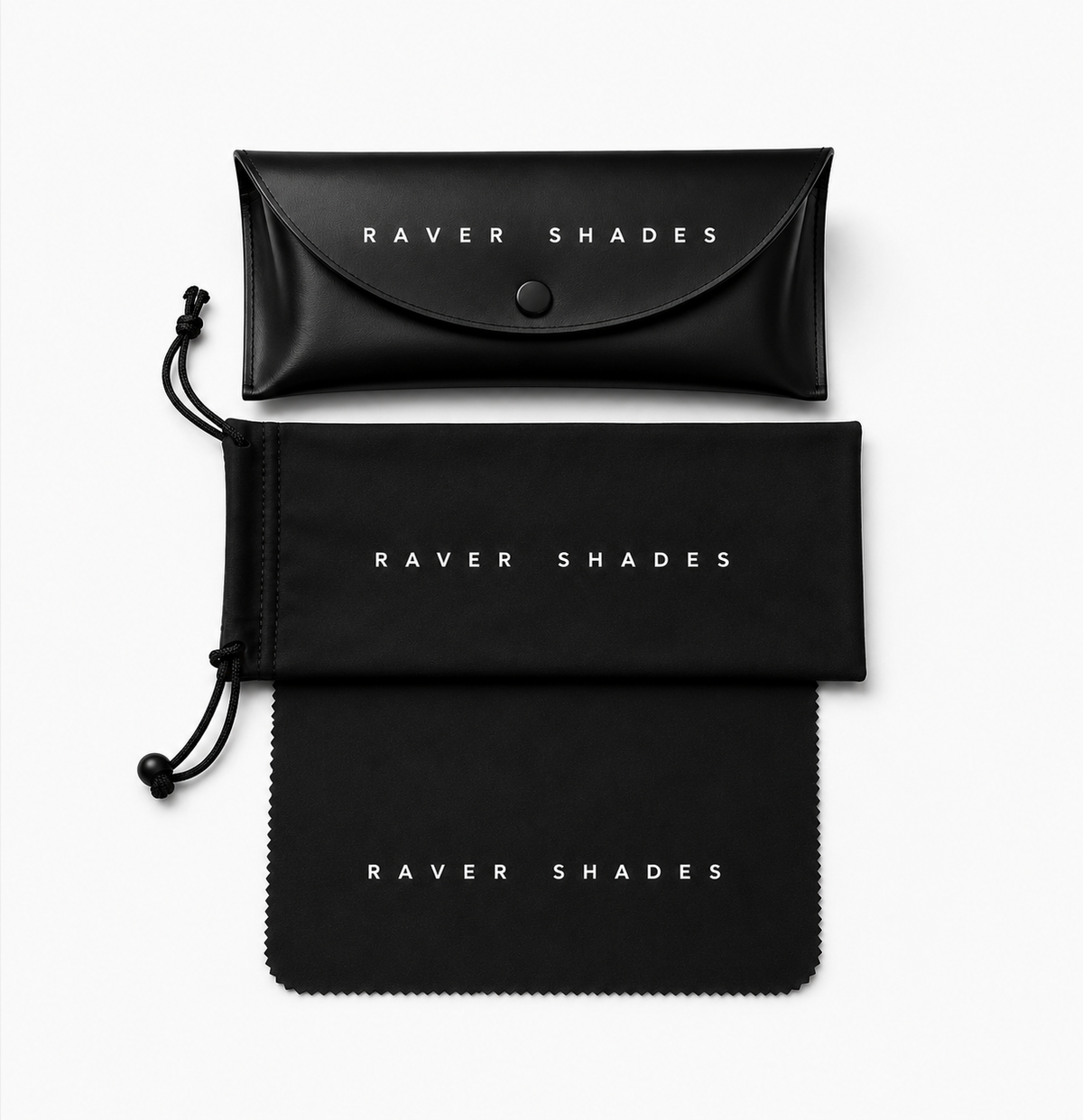 Raver Shades packaging